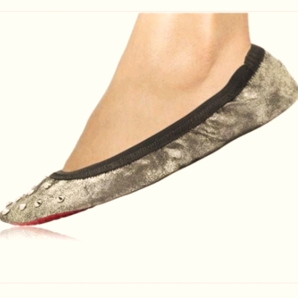 Flat Out of Heels (JGlow - Nickel) Rollable Flats